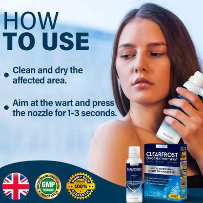 Oveallgo® PRO ClearFrost Cryo Treatment Spray