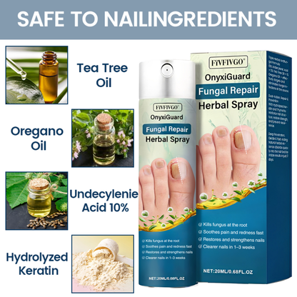 Fivfivgo® OnyxiGuard Fungal Repair Herbal Spray