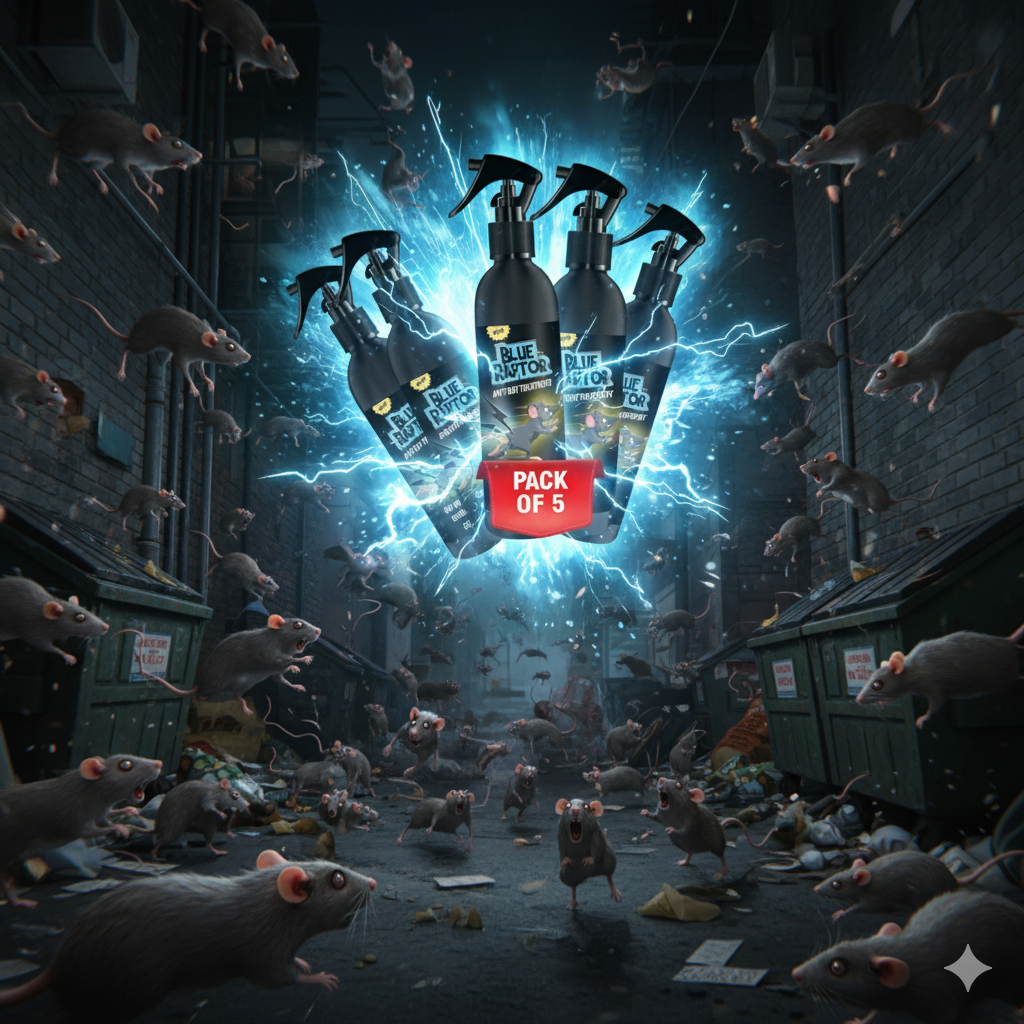 Rat Repellent Spray for Car & Home ( Pack Of 5 )