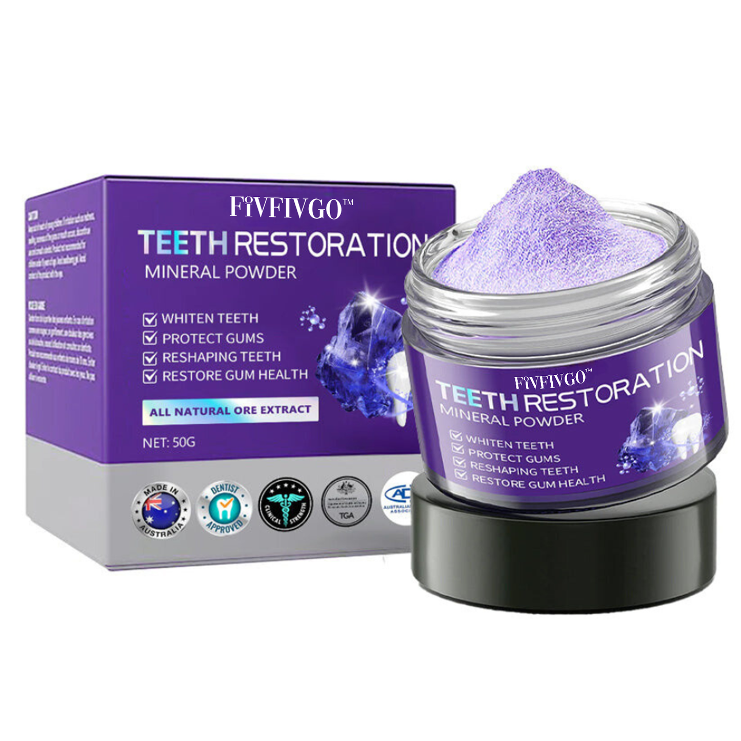 Fivfivgo® Teeth Restoration Mineral Powder